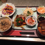 メルシーダイニング - マクロビディナーセット 甘酢あんかけ