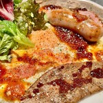 アンリー・ガレット - ソーセージガレット