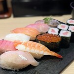 すし松 - 料理写真:ランチ寿司 上握り