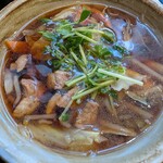 粗挽きそば 手打ち 日本橋福田雅之 - 【2026/1】ちょい鴨せいろの汁