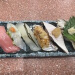 回転割烹 寿司御殿 - 旨年うまいもん六貫盛