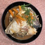 回転割烹 寿司御殿 - 鯛のあら汁