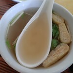 中国料理 御舟 - あっさりとしたスープ
