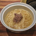 SATOブリアン七番 - 〆のラーメン