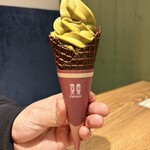 伊右衛門カフェ - 料理写真:伊右衛門のソフトクリーム