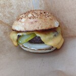 自由が丘バーガー - チーズバーガー