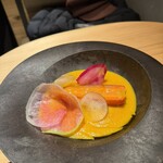 Neo Nice Burger - 人参ポタージュ　チキンコンフィ