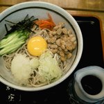 そば処 庄司屋 - 冷し納豆蕎麦_1