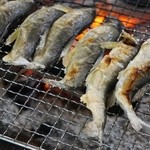 Kawayu Midoriya - 鮎の塩焼き。