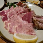 たん焼 忍 - 塩漬　冷製肉みたいです