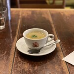 ピッツァダバッボ - 玉ねぎスープ