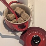 ル ボークープ - 食後のコーヒーについてたコーヒーシュガー