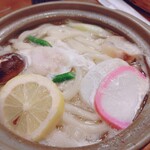 源平うどん - 料理写真:鍋焼きうどん