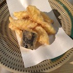 魚道楽 えとう - 地穴子の天ぷら