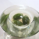 シック プッテートル - ラングドッグ産グリーンオリーブ　三日月リュック