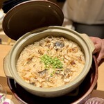和 のぎ - 【焼きかますと実山椒の土鍋ご飯】
