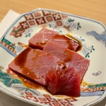 和 のぎ - 【本鮪 辛子醤油】