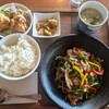 神天樓 MINATO KOBE - 週替りランチ「青椒肉絲」1,200円