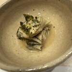 鮨みやもと - 牡蠣アオサ海苔