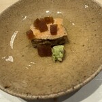 鮨みやもと - あん肝　こちらは追加