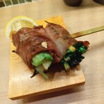 牛たん日和 - 薄切りたん巻串（レタス、青ネギ）