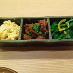 牛たん日和 - 前菜3種