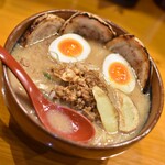 田所商店 - 料理写真:北海道味噌漬け炙りチャーシュー（１，３９７円）＋味噌漬け煮玉子（１５４円）２０２６年１月