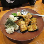 魚虎 - なすびともちあげびたし