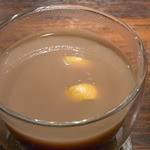 Bar Agit - ブランデーとチョコレートのホットカクテル☆♪