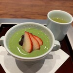 旬彩天 つちや - 抹茶のデザート