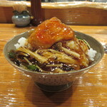 魚虎 - あんかけを余すとこなく綺麗に完食のセルフ丼