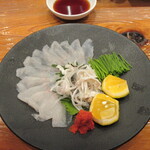 魚虎 - トラフグ刺 2800円