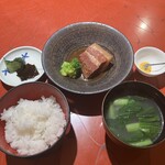 長崎卓袱浜勝 - 角煮、ご飯、スープ
