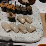 鮨 さかな - あん肝＆カニ味噌＆マグロ軍艦＆イカ