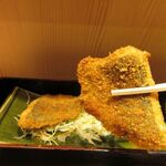 はかた天乃 - アジフライ定食(1250円)