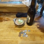 立飲み たきおか - 煮込みと大瓶