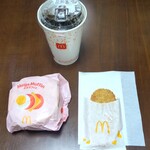 マクドナルド - ドリンク写真:メガマフィンセット