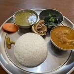 モモ - 料理写真:ネパールセット、チキン