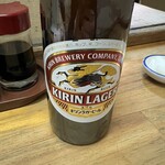 もつ焼き カミヤ - キリンラガー