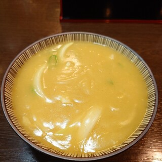 にしきそば - 料理写真:とりカレーうどん（770円）