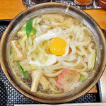 手打めん処 丸太屋 - 料理写真:鍋焼きうどん