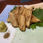 広島 わなり - 穴子の白焼き（わさび・山椒添え）