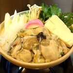 養老乃瀧  - 料理写真:「牡蠣鍋」（1,580円）