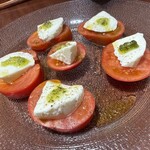 広島 わなり - フルーツトマトのカプレーゼ