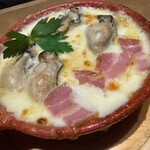 ジョリーパスタ - 釜焼きチーズパスタ（牡蠣）西洋わさびとブラックペッパー別添