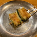 のかおい - 焼きピーマンチーズさんでーす。