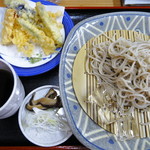 たまき屋 - 「天ぷら山形蕎麦」の冷たい蕎麦