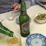 上海小吃 - 青島ビール　500円