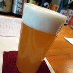 和酒おのろじ - 銀河高原ビールの小麦のビール