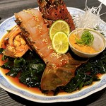 中目黒 若狭 - 伊勢海老のカンジャンセウ